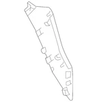 Genuine Ford Console Panel F1EZ-5804567-DD. Fixed Price $56.63.