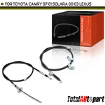 2X Parking Brake Cable For Lexus ES300 97-01 Toyota Camry Solara Rear Lh & Rh. Fixed Price $28.71.