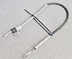 Nice Used Original Genuine Porsche 928 Drivers Left Parking Hand Brake Cable Nla. Fixed Price $100.00.