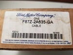 Oem Ford F87Z-2A635-GA Rr Parking Brake Cable 98 Ranger Ov. Fixed Price $45.95.