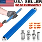 Impact Ready Offset Extension Wrench 1/2" 1/4" 3/8" Tight Spaces Tool. Fixed Price $14.99.