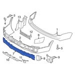 For Kia Telluride 2024-2025 86610S9AA0 Rear Bumper Cover Spacer Panel. Fixed Price $353.87.