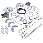 Complete Disc Conversion Kit + Parking Brakes Ford 8" 9" Small Bearing. Fixed Price $382.00.