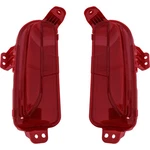 Pair Bumper Face Bar Reflectors Light Lamp Set Of 2 Rear Driver & Passenger Side. Fixed Price $64.33.