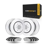 For Infiniti QX56 2011-2013 Brake Set Rear Cast Iron Vented Ceramic Pads. Fixed Price $311.49.