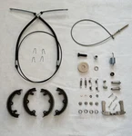 67-82 Corvette Emergency Parking Brakes Kit Complete Cables Shoes Deluxe. Fixed Price $178.11.
