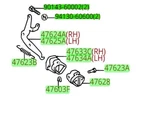 Toyota 4RUNNER Parking Brake Bell Crank Kit & Cable Genuine Oem. Fixed Price $419.27.