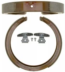 Genuine Gm Bonded Rear Drum In-hat Parking Brake Shoe Set 89033999. Fixed Price $98.71.