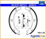 Brake Shoe Set, Parking Ate 03.0137-4013.2. Fixed Price $68.76.