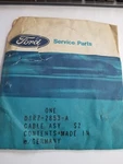 Oem Ford D8RZ-2853-A Front Parking Brake Cable 1978 Fiesta. Fixed Price $29.95.