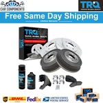 Trq Performance Brake Rotor & Ceramic Pad Drum Shoe Kit W/chemicals. Fixed Price $297.53.