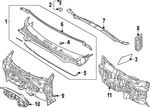 Genuine Kia Garnish Assembly Delta 86250-GG110. Fixed Price $57.37.