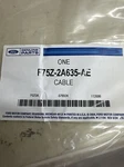 Ford #F75Z2A635AE Rear Right Emergency Brake Cable Nos. Fixed Price $48.00.