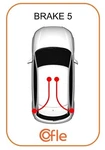 Cofle 17.2539 Cable, Parking Brake For Hyundai. Fixed Price $28.31.