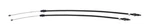(2) GM619 Emergency Parking Brake Cables 39.75" Overall Length, 65-70 Impalas. Fixed Price $32.00.
