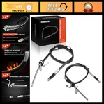 Rear Parking Brake Cable Assembly Set For Toyota RAV4 2004-2005, 2-PC Replacemen. Fixed Price $73.99.