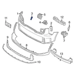 For Kia Sorento 24-25 86555R5JA0 Front Left Upper Outer Bumper Cover Bracket. Fixed Price $34.67.