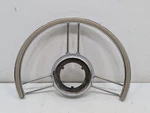 Vintage 1940 Oldsmobile Car Steering Wheel Horn Chrome Trim Bezel. Fixed Price $249.95.