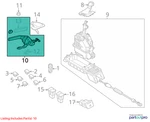 Volkswagen 2021 ID.4 Parking Brake Pedal Release Handle 561711303AETLL. Fixed Price $100.00.
