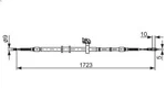 Cable Pull, Parking Brake For Bosch 987 482 269 80 B4 Avant (8C5) 1992-1996. Fixed Price $48.15.