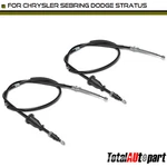 2PCS Parking Brake Cable For Chrysler Sebring Dodge Stratus Rear Left & Right. Fixed Price $29.99.
