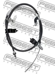 Febest 2017-2020 Toyota Land Cruiser Parking Brake Cable 0199-PCGDJ150RH. Fixed Price $99.00.
