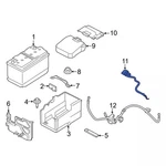 Genuine Ford Positive Cable KV6Z-14300-X. Fixed Price $30.00.