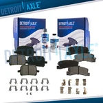 Front Rear Ceramic Brake Pads W/ Hardware For Toyota Camry Solara ES300 RX300. Fixed Price $77.86.