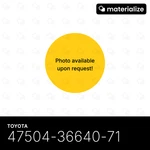 Toyota, 47504-36640-71 Left Hand Parking Brake Cable Forklift. Fixed Price $97.39.