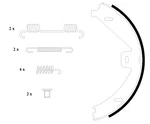 91069100 Textar Brake Shoe Set, Parking For Mercedes-benz. Fixed Price $49.08.
