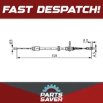 Cable 1987482301 Bosch Parking A2044200985 New. Fixed Price $29.35.