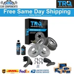 Trq Front Brake Rotor & Ceramic Pad Rear Drum Shoe Kit W/chemicals. Fixed Price $287.27.