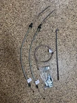 1972-74 Dodge Challenger Parking Brake Cable Kit, W/intermediate Stainless. Fixed Price $90.00.