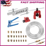 25FT 3/16" Zinc-coated Brake Line Kit (include Fittings, Unions And 4 Nuts). Fixed Price $30.99.