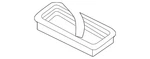 Genuine Audi Console Trim Panel 4M0-713-887. Fixed Price $7.30.