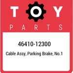 46410-12300 Toyota Cable Assy, Parking Brake, NO.1 4641012300, New Genuine Oem. Fixed Price $32.73.