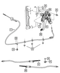 Genuine Mopar Parking Brake Release Cable 68048099AA. Fixed Price $31.62.
