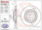 Brembo 09.D693.11 Brake Disc For Lexus, Toyota. Fixed Price $142.13.