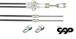 1947-54 Chevrolet Truck Lokar Rear Parking Brake Cables With Black Housing. Fixed Price $181.00.