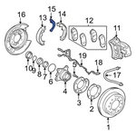 For Toyota 4RUNNER 2003-2024 4761160020 Rear Left Parking Brake Lever. Fixed Price $45.00.