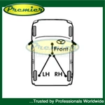 Premier Right Hand Brake Cable Fits Nissan Maxima 1989-1994 3.0 3653086E00. Fixed Price $103.23.