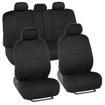 Car Seat Covers For Kia Soul 2 Tone Color Black W/ Split Bench. Fixed Price $32.99.