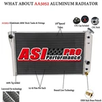 3-ROW Aluminum Radiator Fit 1984-1990 Chevy Corvette 5.7L S10 Blazer Mt.. Fixed Price $159.00.