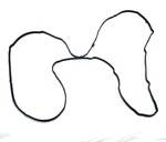 ,for Ford 10R140 Transmission Pan Gasket Rubber Nitrile O-ring. Fixed Price $24.92.