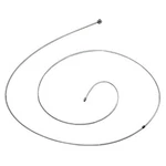 Acdelco 18P2325 Parking Brake 91.40" Cable, Fixed Wire Stop End, Steel. Fixed Price $32.71.