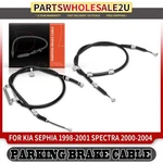 2X Rear Lh & Rh Parking Brake Cable For Kia Sephia 1998-2001 Spectra 2000-2004. Fixed Price $32.99.