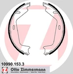 Zimmermann Parking Brake Shoe For Volvo 10990.153.3. Fixed Price $47.07.