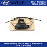59700C5650 Genuine Oem Parking Brake Assy-electronic For Kia Sorento 2019-2020. Fixed Price $390.00.