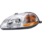 Dorman 1590642 Headlight For Honda Civic 1996-1998 Left Halogen. Fixed Price $78.40.