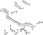 Genuine Kia Lower Bracket 86636-DW000. Fixed Price $12.96.